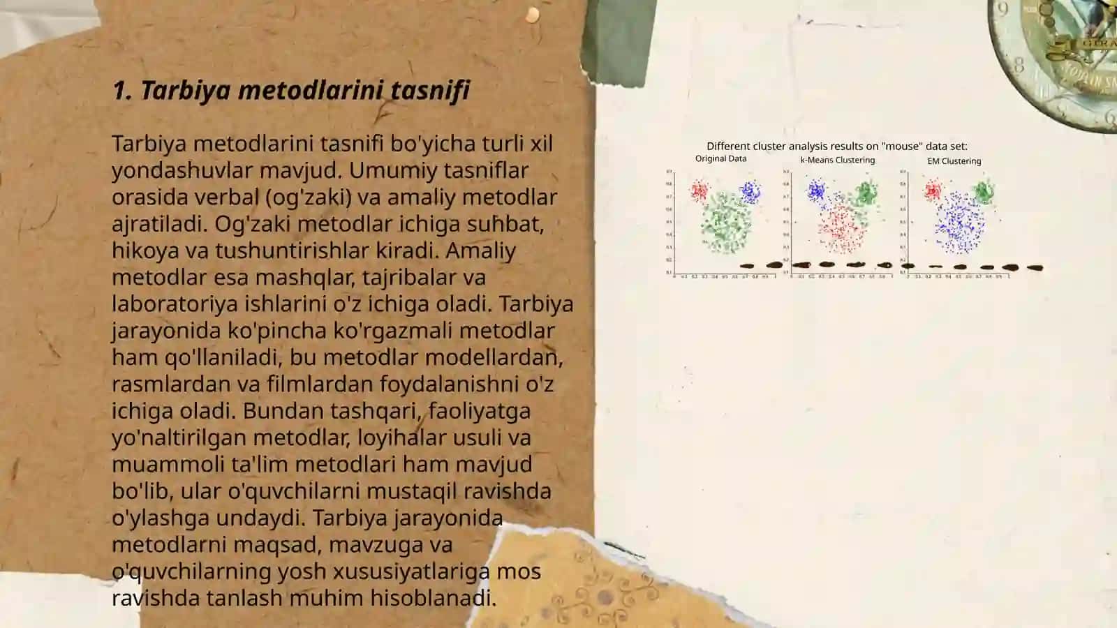 Tarbiya metodlar va Vositalari 3