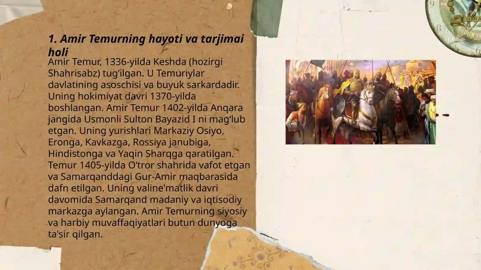 Amir Temur haqida 3