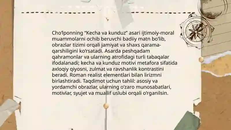 Kecha va Kunduz 3