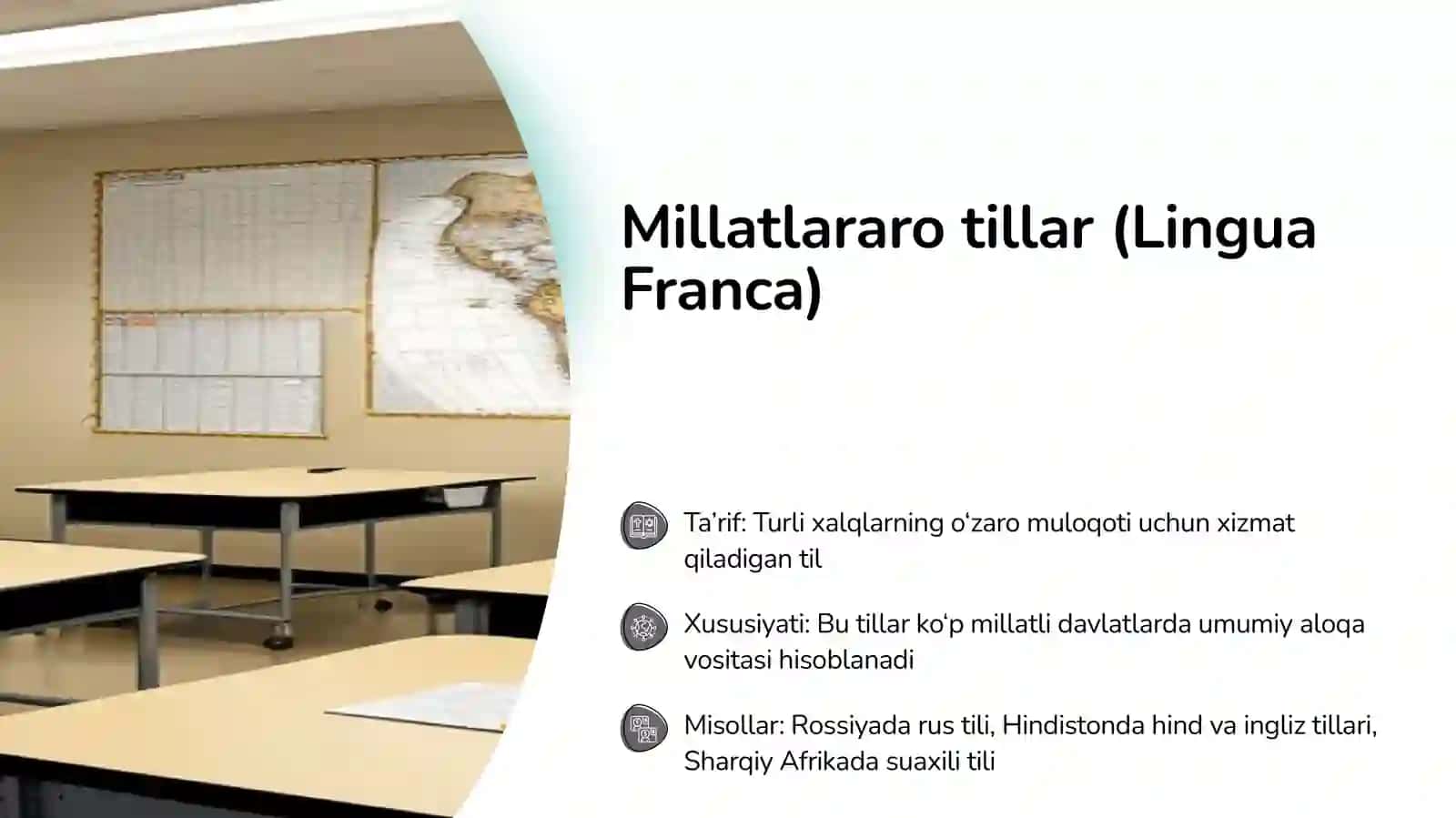 Millatlararo tillar. Xalqaro tillar. Sun'iy tillar. 3