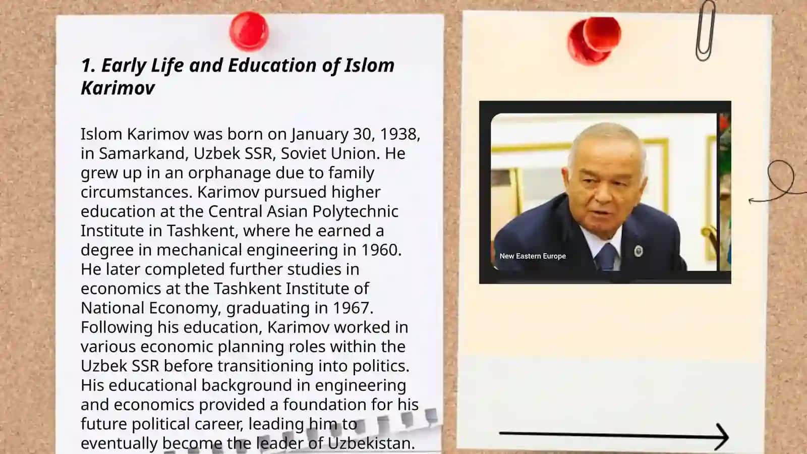 Islom Karimov Abdug'aniyevich 3