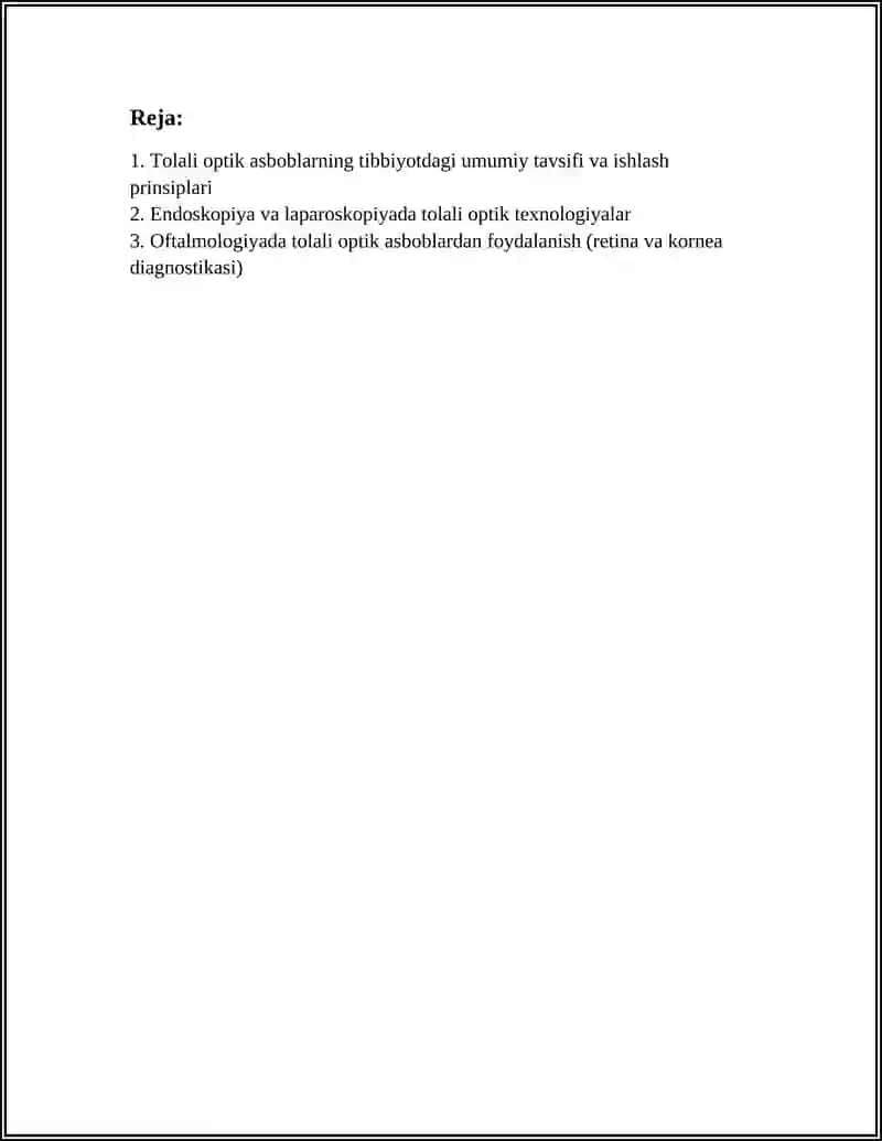 TOLALI OPTIK ASBOBLARNING TIBBIYOTDAGI AHAMIYATI 3