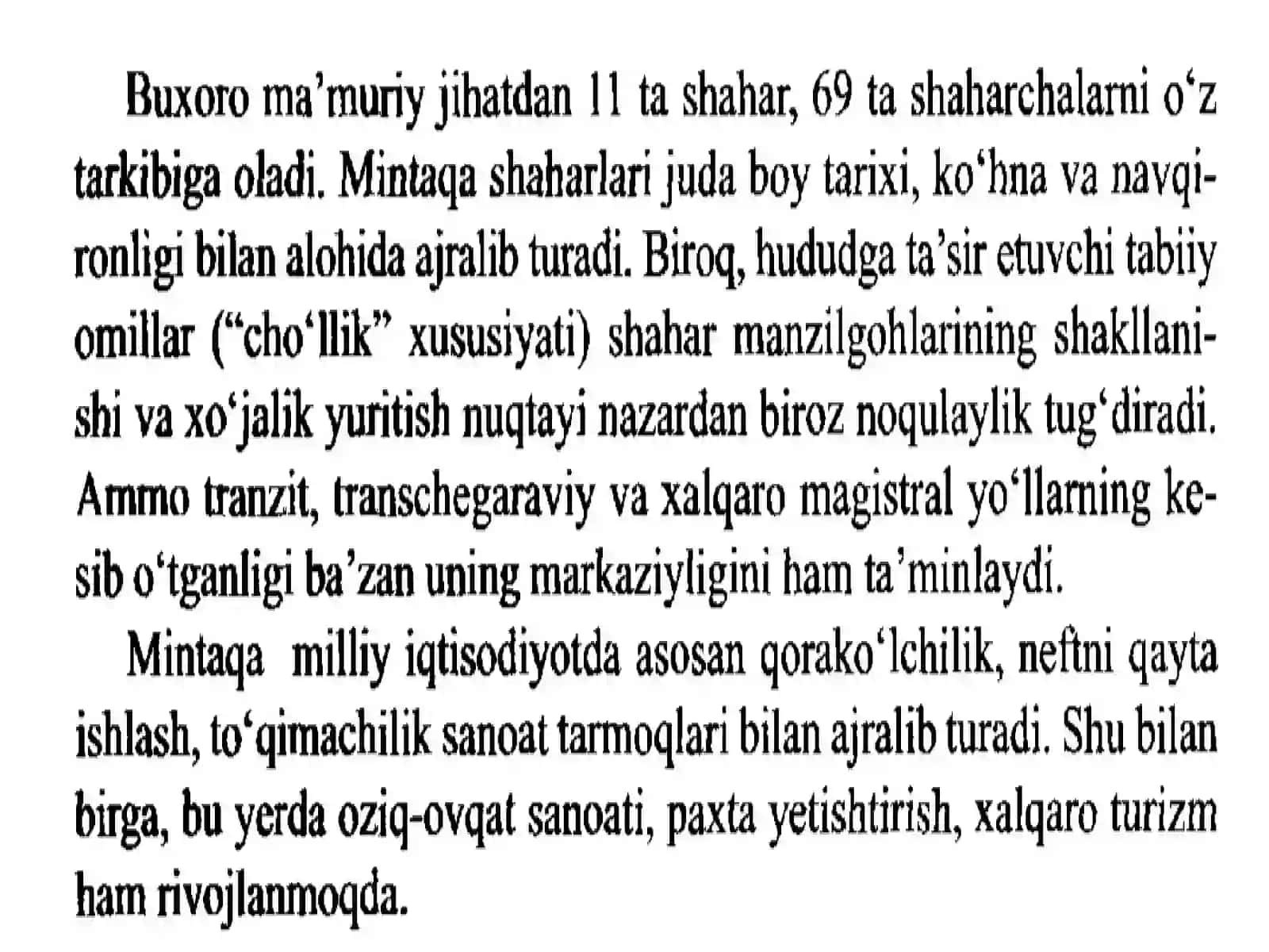 Buxoroviloyatik attavayir ikshaharlari 3