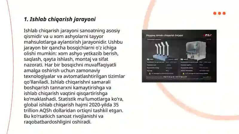 Ishlab chiqarish va xarajatlar 3