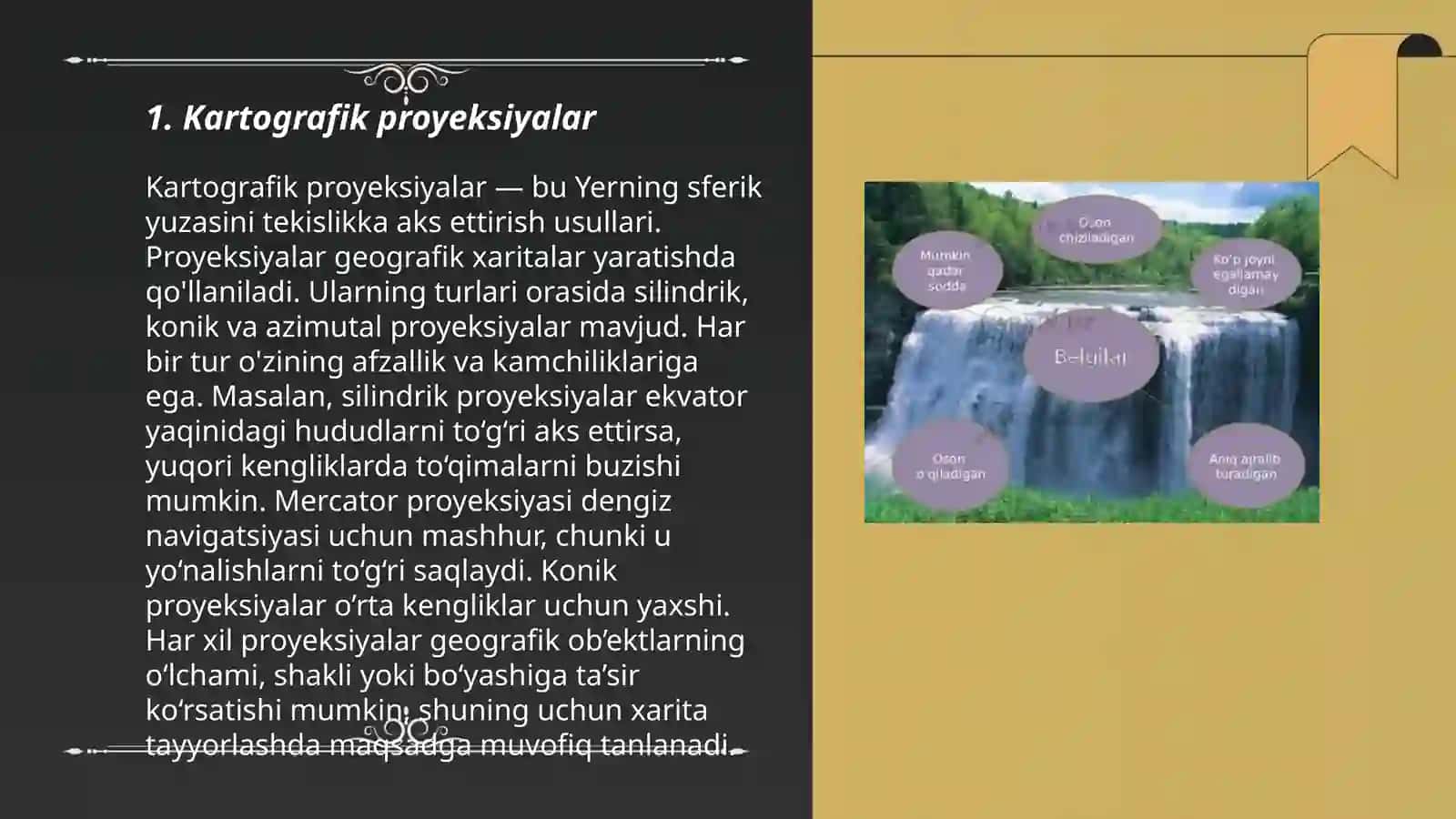 Kartografik tasvirlash usullari 3