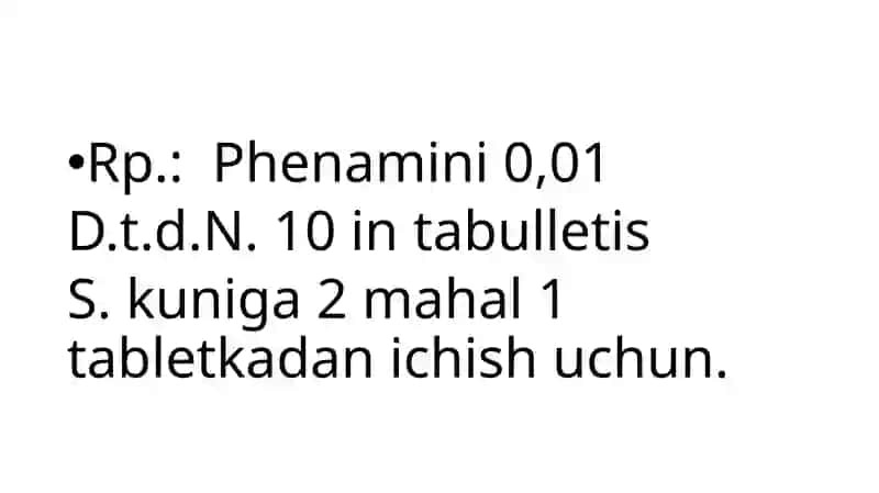 FENAMIN 500 MEFENAMIC ACID 3