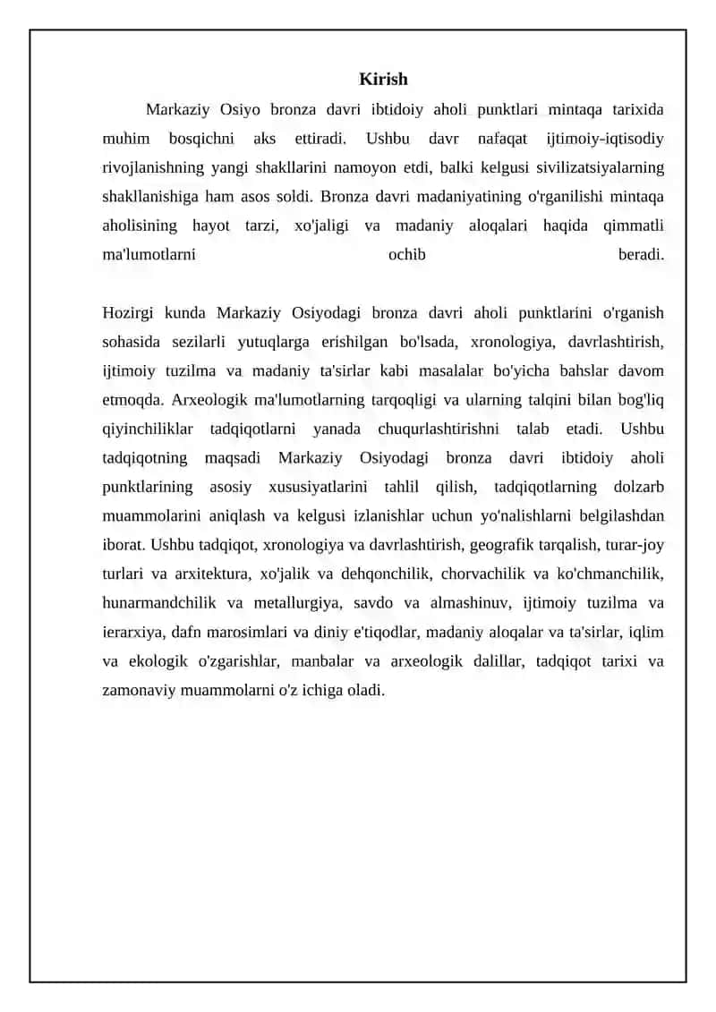 O'rta Osiyodagi bronza davri ibtidoiy manzilgohlari 3