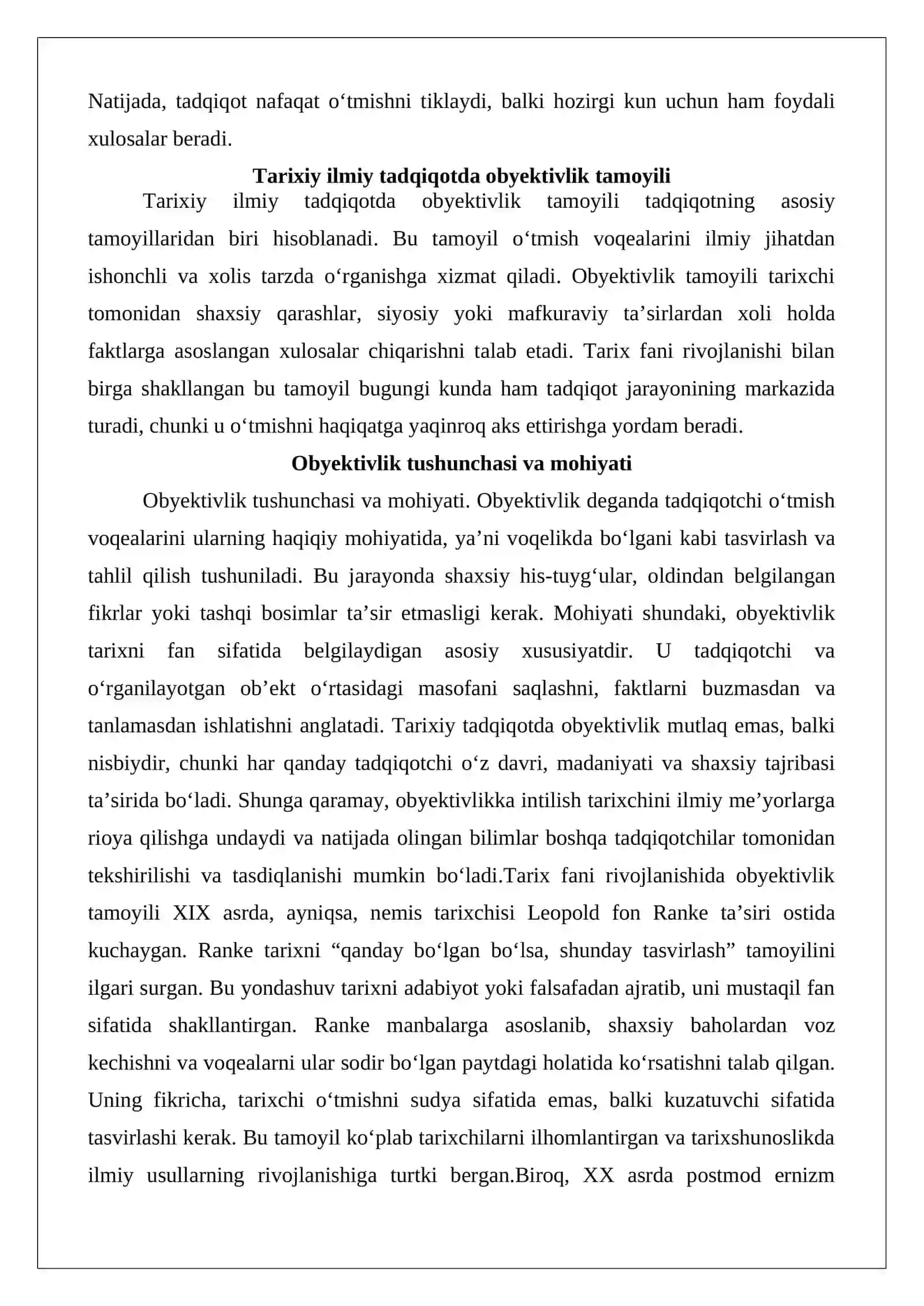 Tarixiy ilmiy tadqiqotning asosiy tamoyillari 3