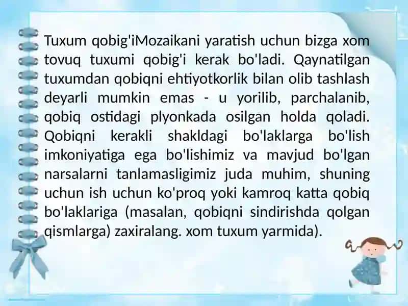 Tuxum Po’chog’idan 3