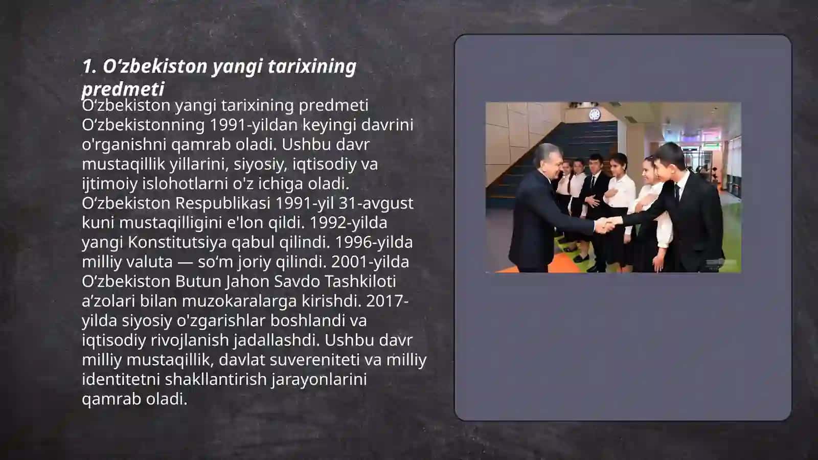 Oʻzbekiston yangi tarixi fanining predmeti, maqsad va vazifalari. Nazariy metodologik tamoyillari 3