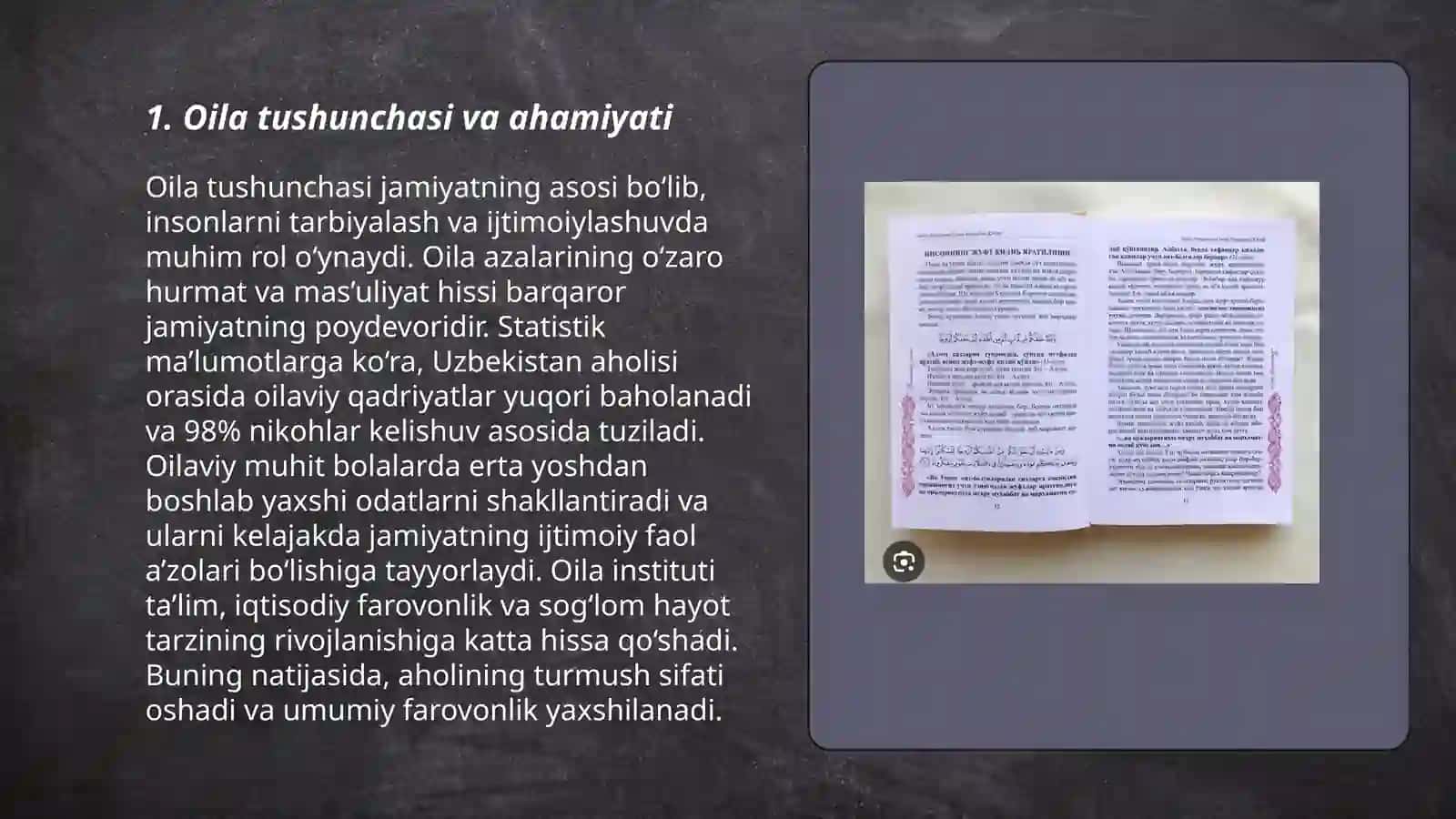 Shayx Muxammad Sodiq Muhammad Yusufning Baxtiyor oila asarida islom qadriyatlarining talqini 3