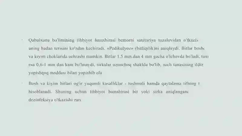 Bemorning shaxsiy gigiyenasi 3