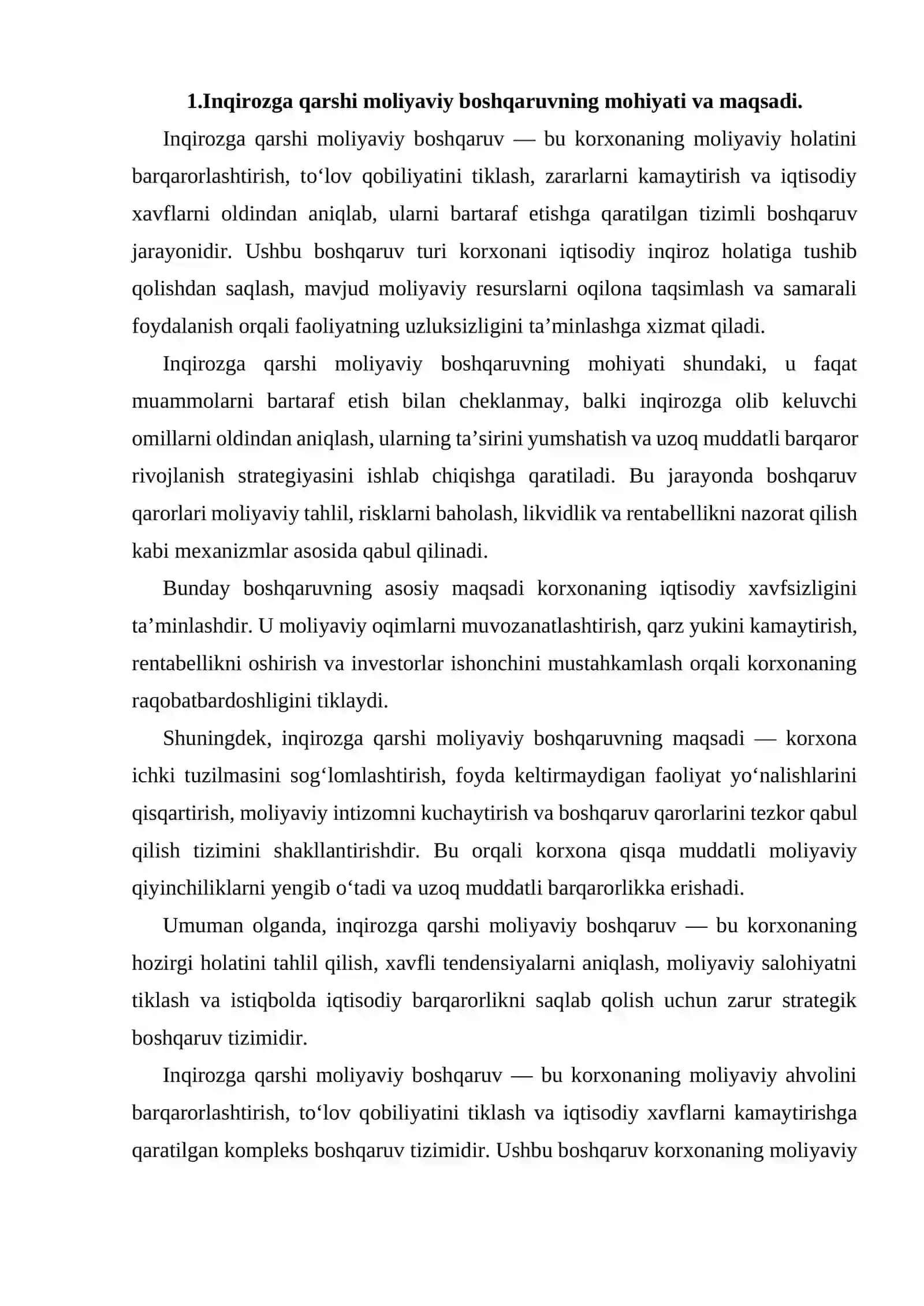 Antiinqiroziy moliyaviy boshqaruv 3