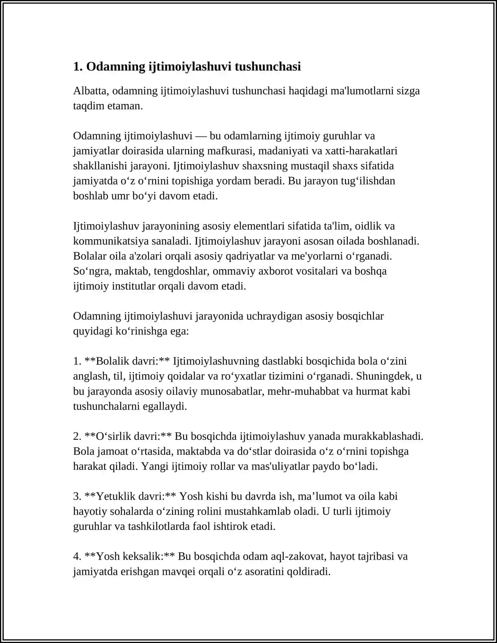 ODAMNING IJTIMOIYLASHUVI FALSAFASI 3