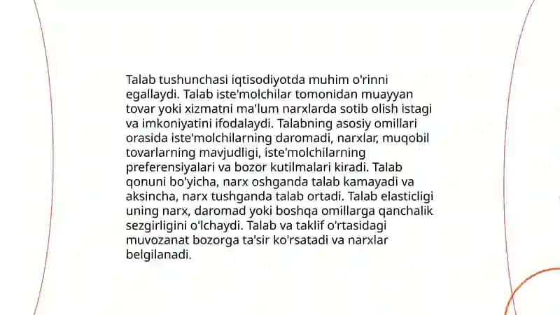 Talab tushunchasi va uning miqdoriga ta'sir etuvchi omillar 3