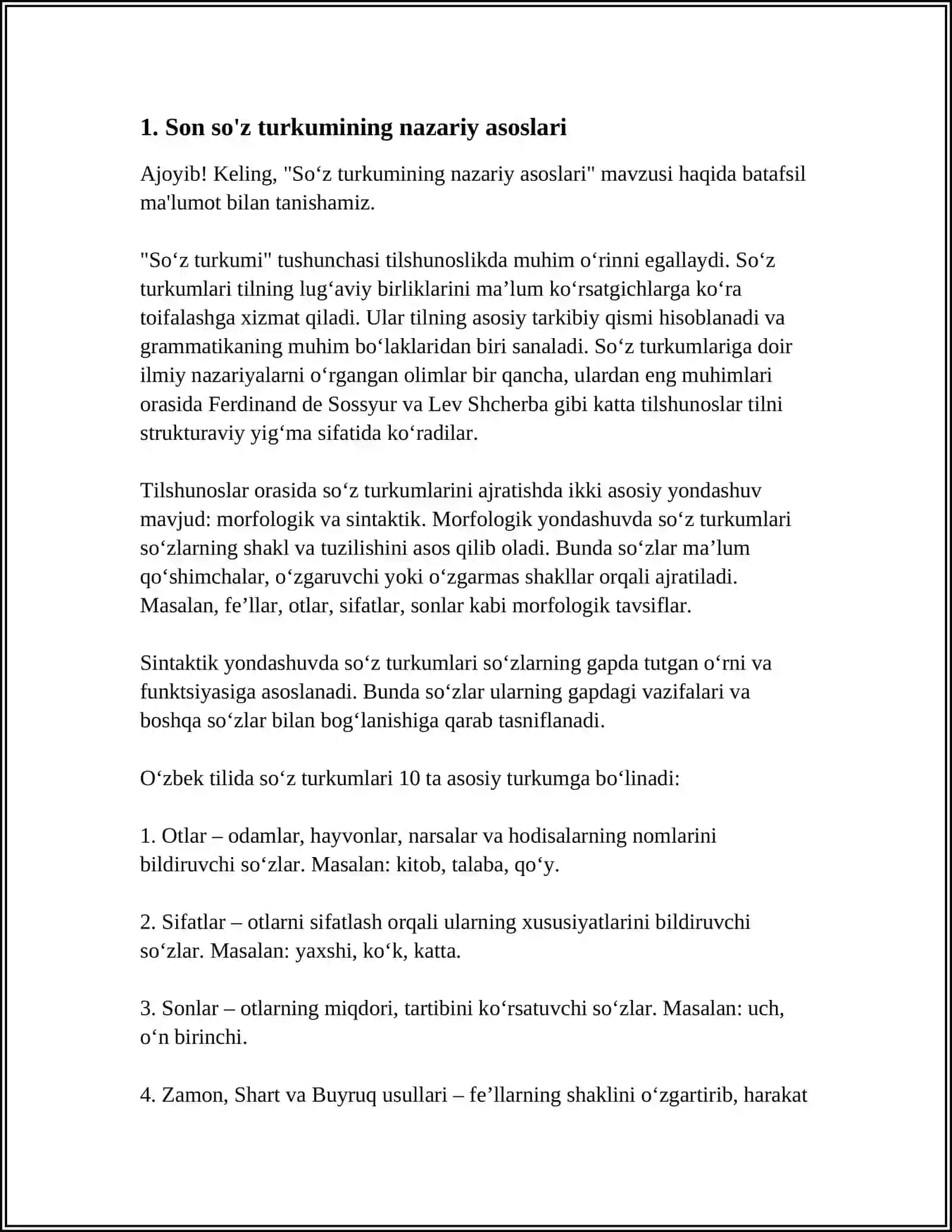 BOSHLANGʻICH SINFLARDA SON SOʻZ TURKUMINI OʻRGATISH METODIKASI(TA'LIMIY OʻYINLARI BILAN 3