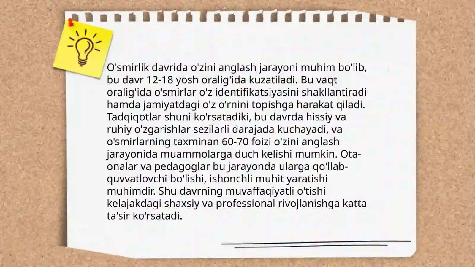 O‘spirinlik davrining psixik xususiyatlari 3
