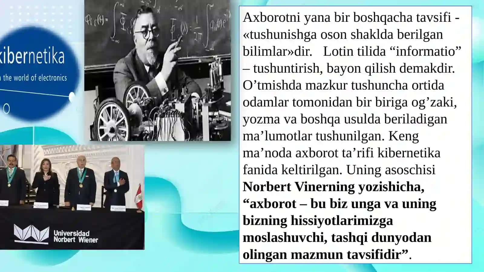 AXBOROTNI JAMIYATDA TUTGANO‘RNI VA AHAMIYATI 3