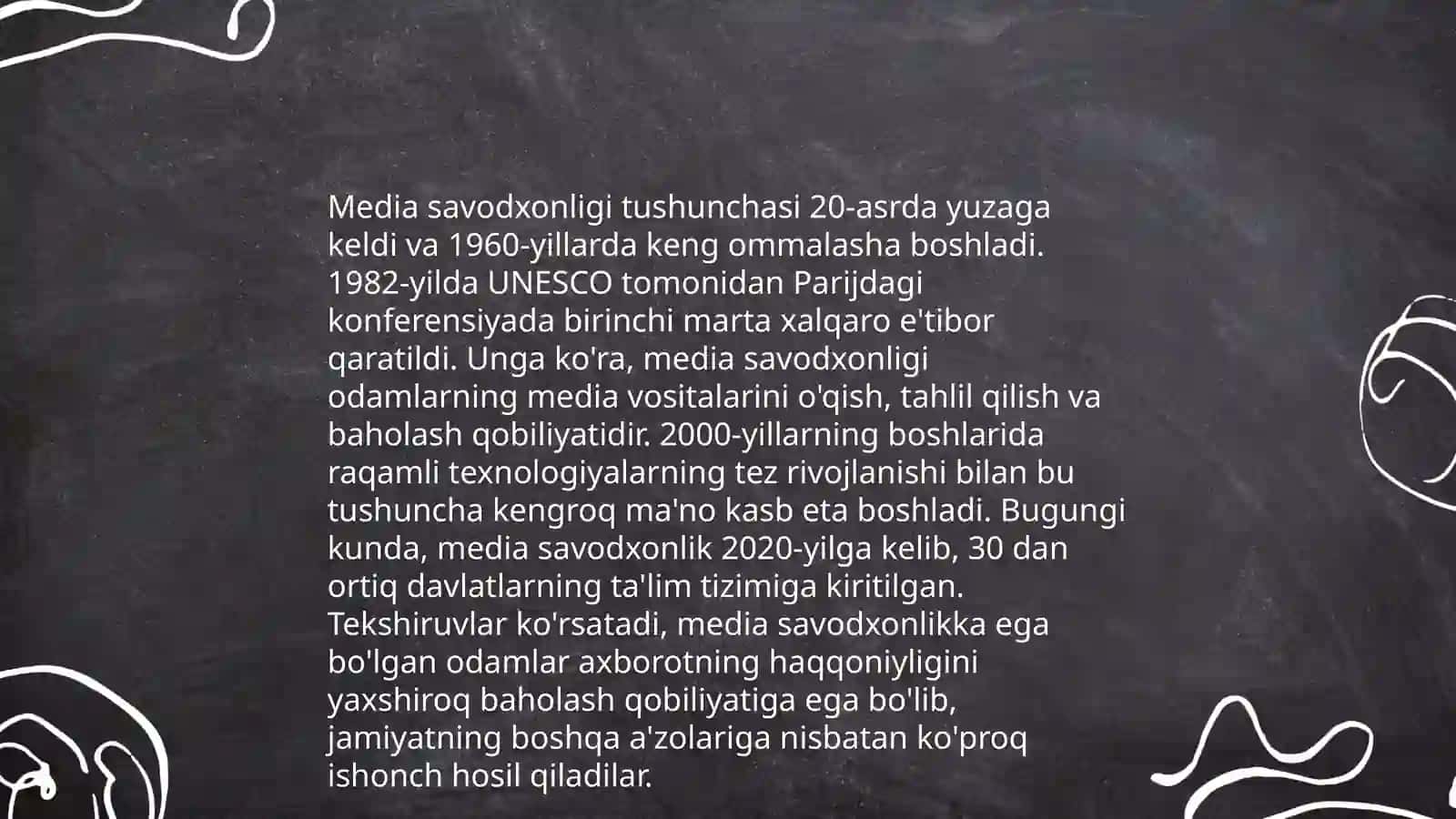 Media savodxonlik va axborot madaniyati evolyutsiyasi hamda jamiyatdagi ahamiyati 3