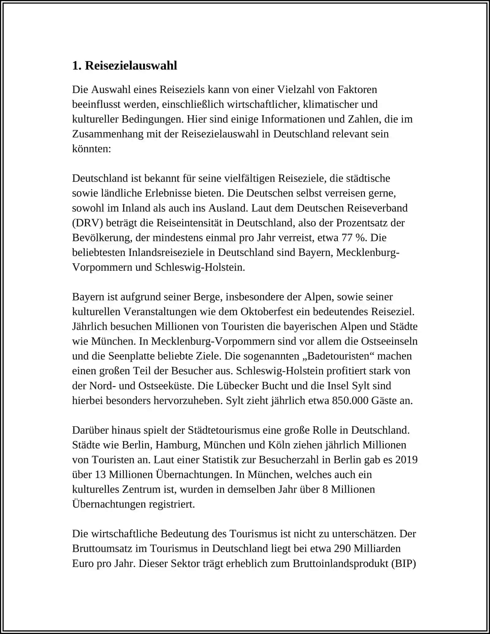 ERSTELLUNG UND PRÄSENTATION EINES REISEBERICHTS 3