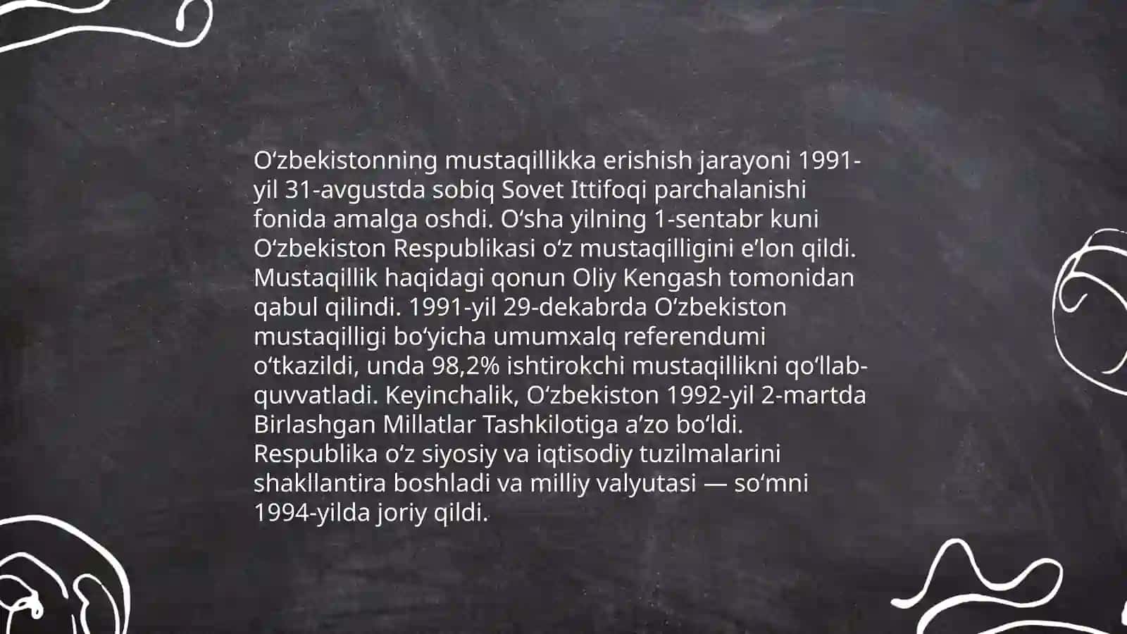 Oʻzbekistonning eng yangi tarixi” 3
