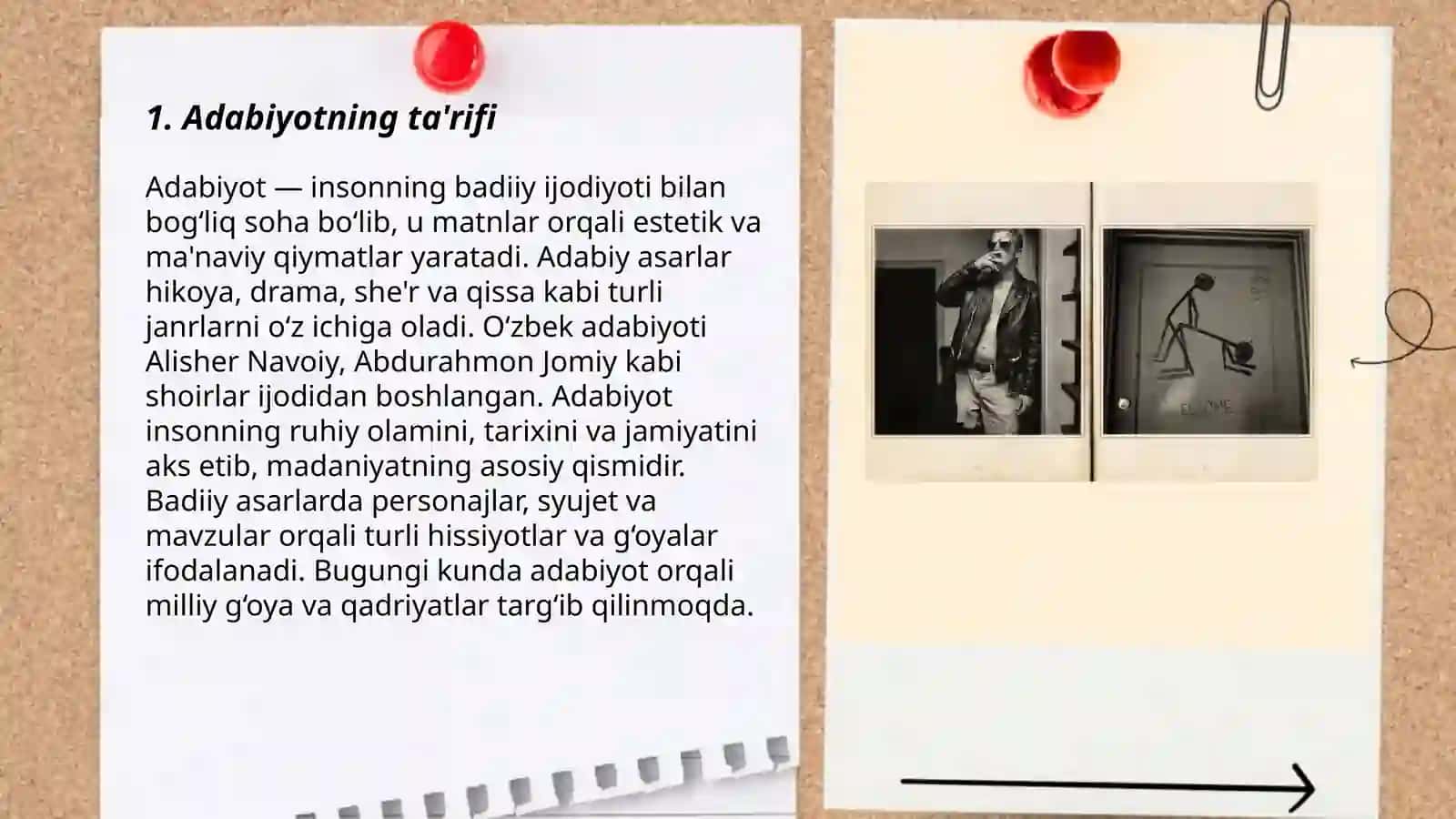 Adabiyotning tasvir obyekti predmeti vazifasi 3