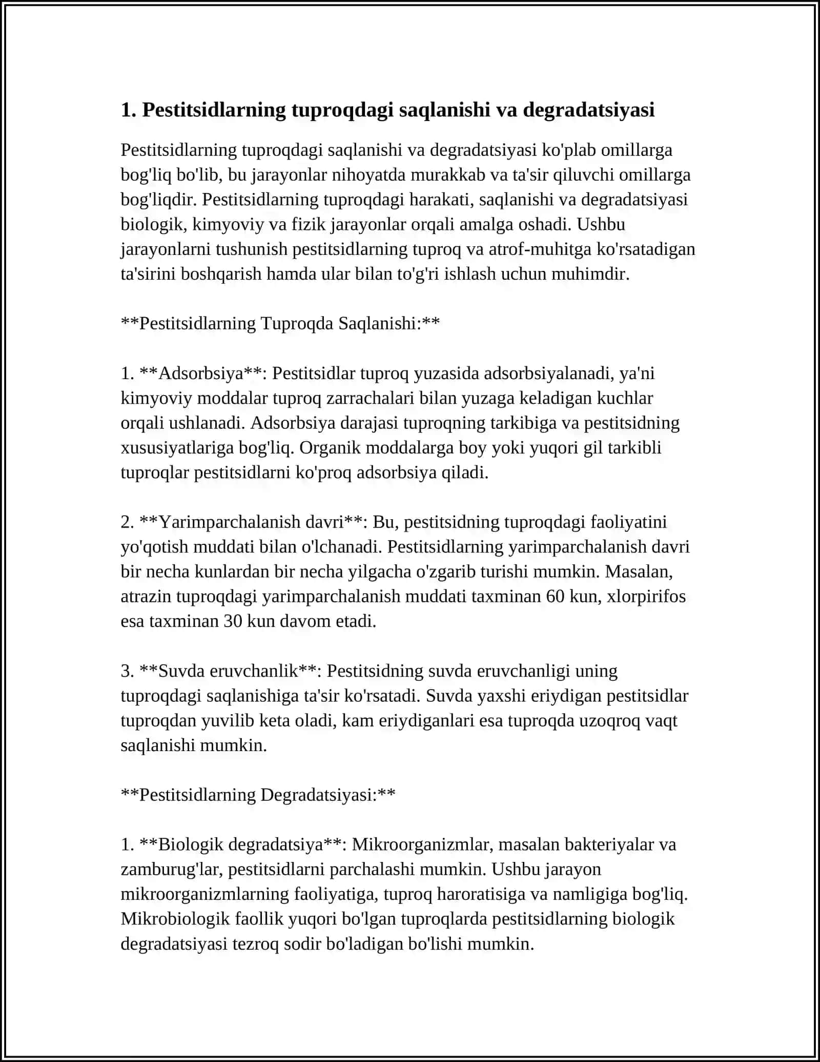 PESTITSIDLARNING ATROF MUHITGA TAʼSIRI 3