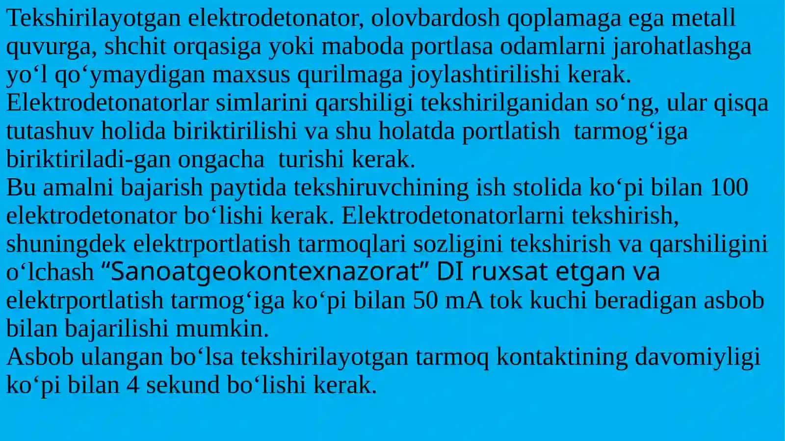 Elektrodetonatorlar 3