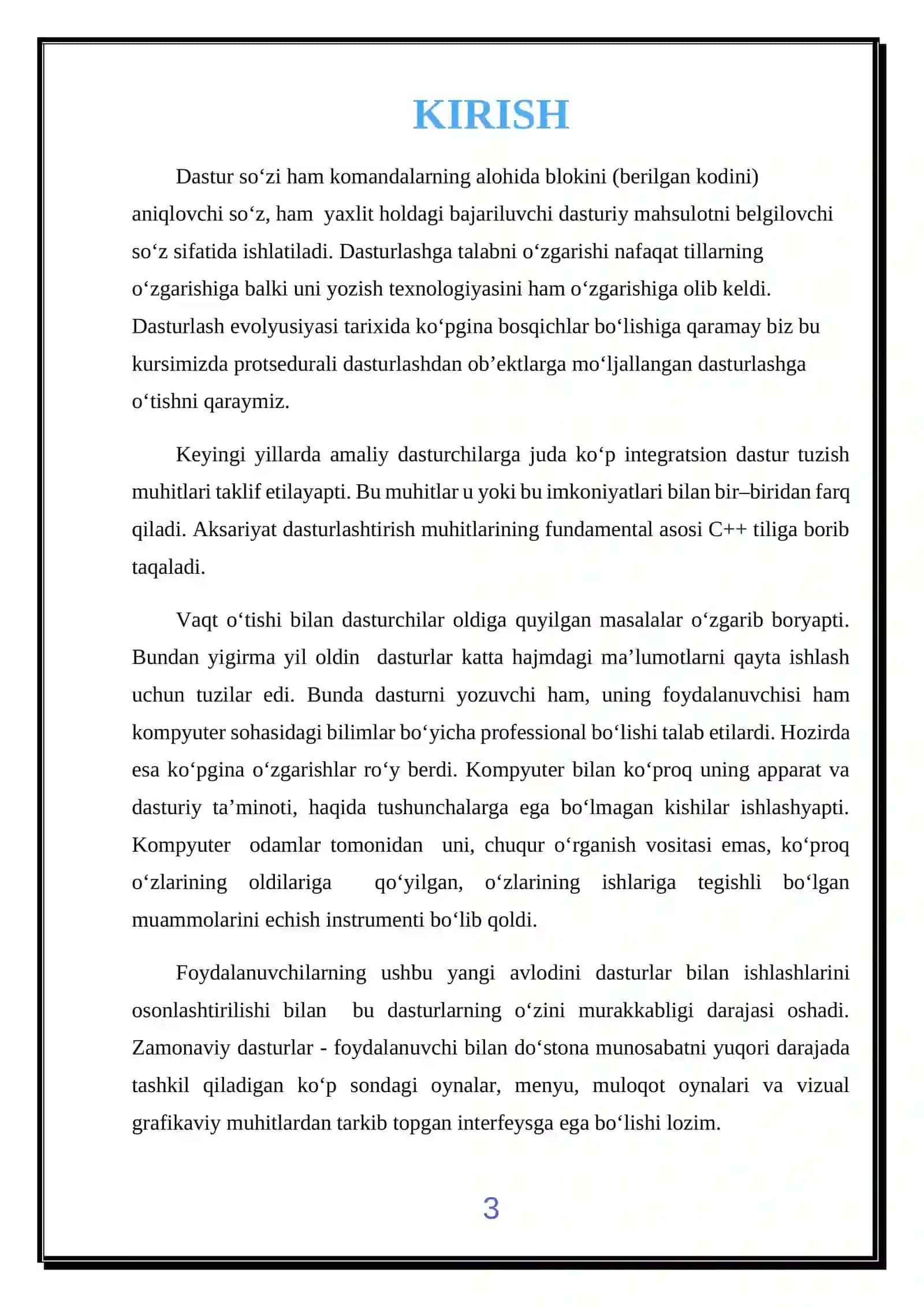 Tanlash yoki ajratilgan oraliq asosida saralash usullari 3