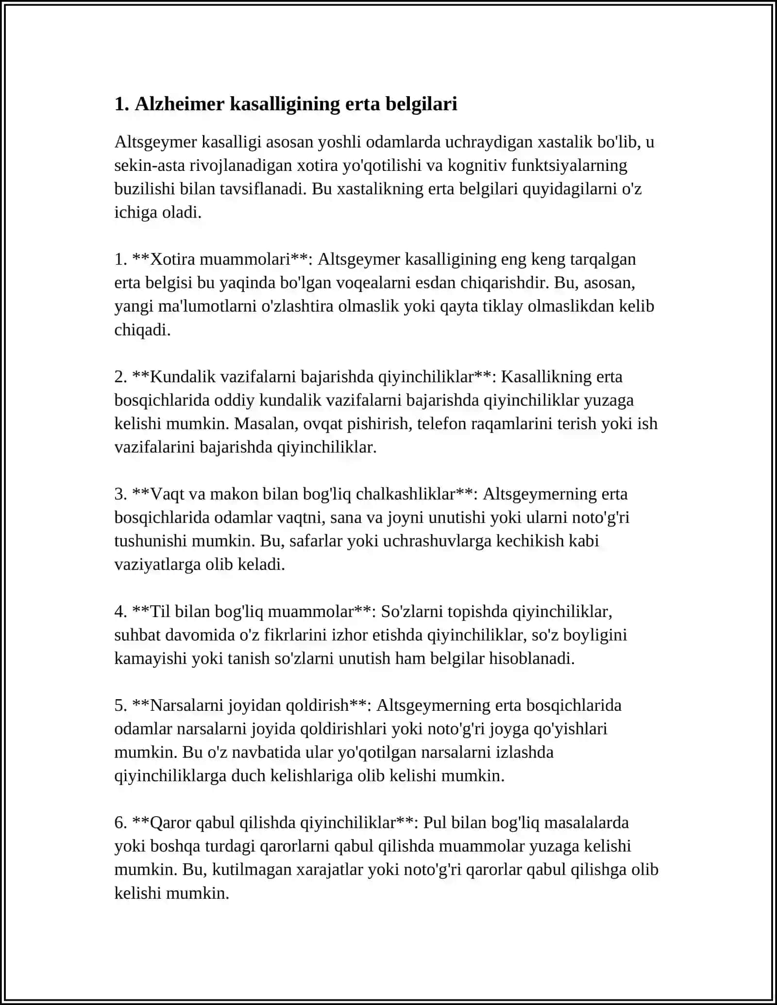 ALTISGEYMER KASALIGI PROFILAKTIKASI 3