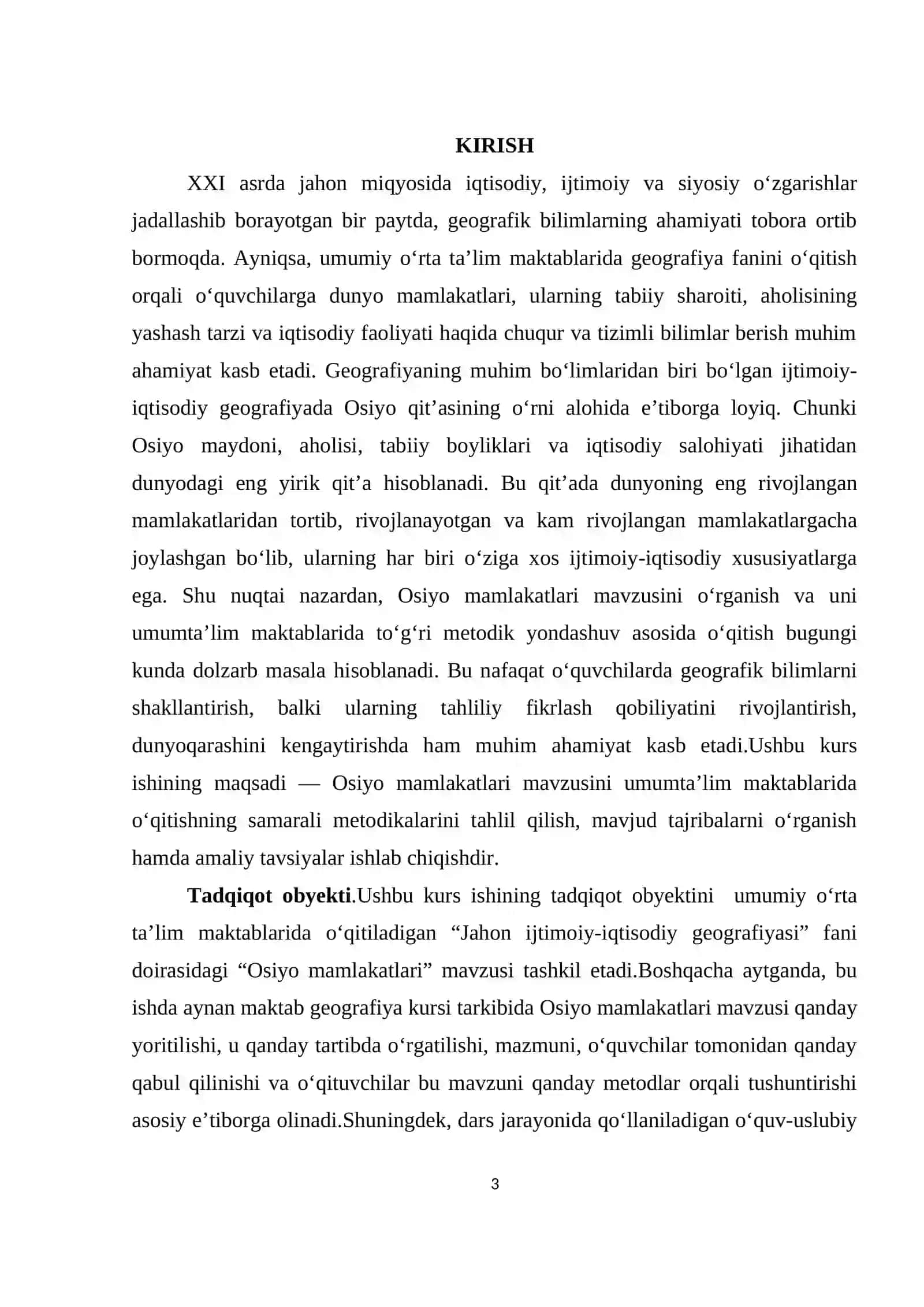 Jahon ijtimoiy-iqtisodiy geografiyasi 3