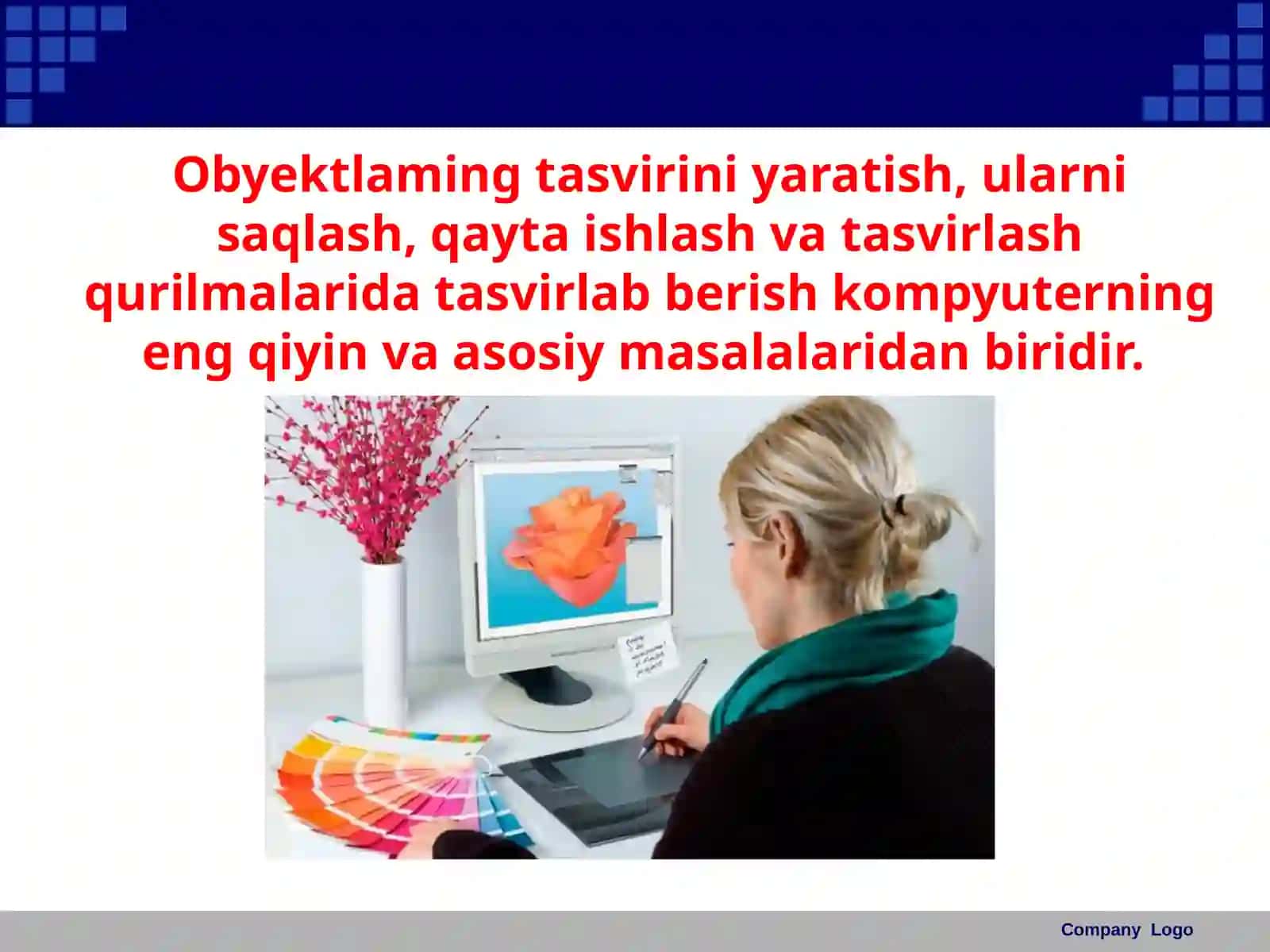 11-sinf Informatika Grafik obyektlar va ularni kompyuterda tasvirlash 3