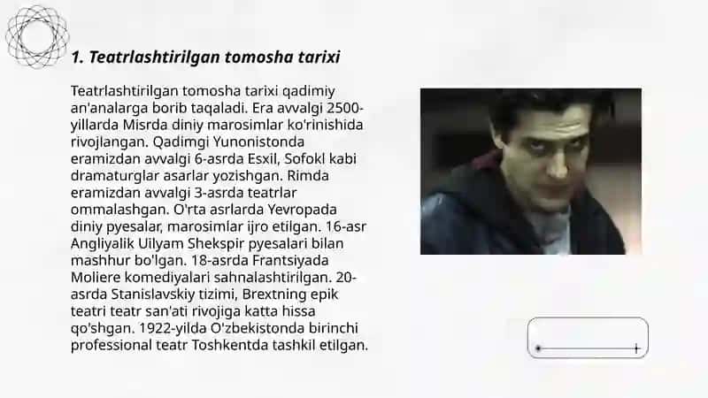 Teatrlashtirilgan tomosha 3