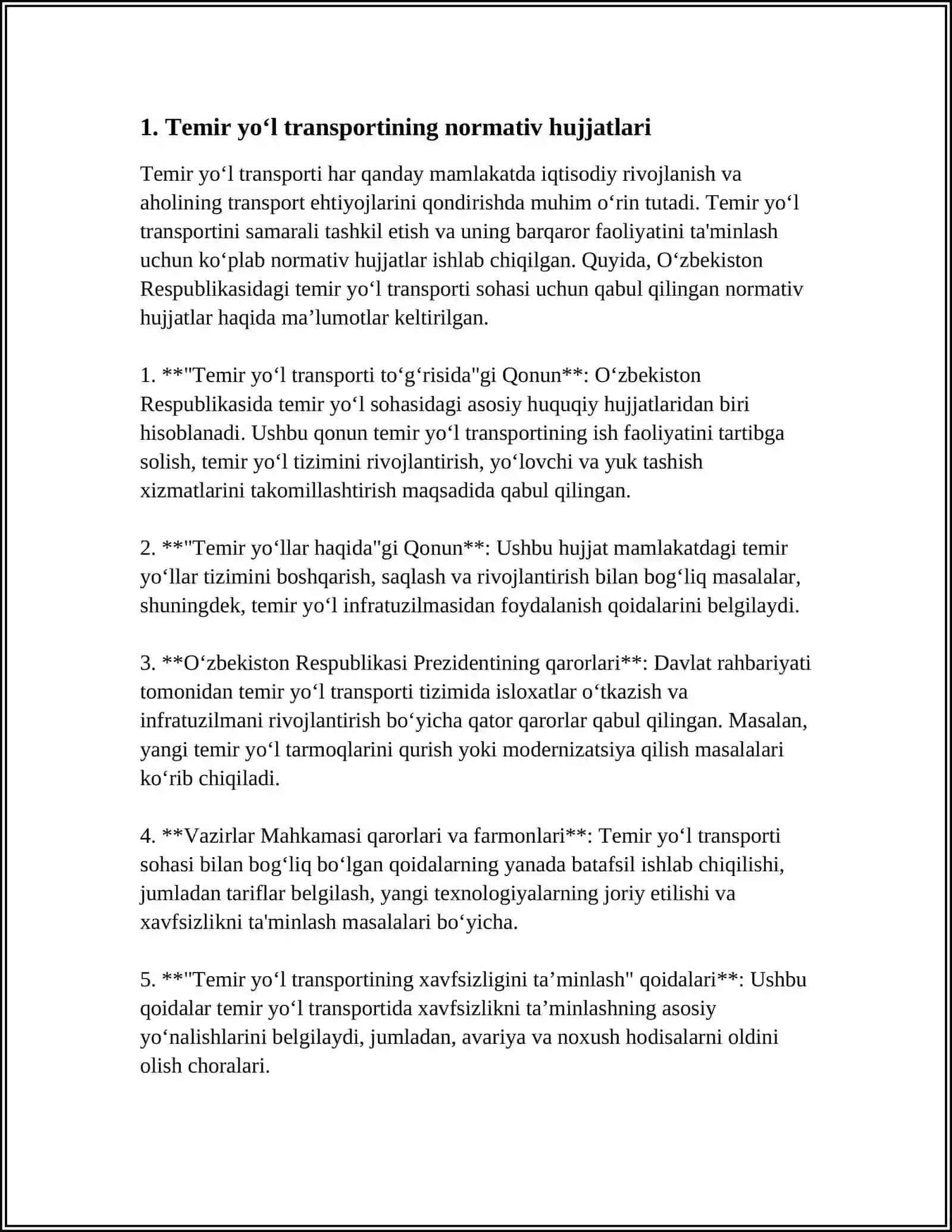 TEMIR JOL TRANSPORTININ NIZAM HUJJETLERI 3