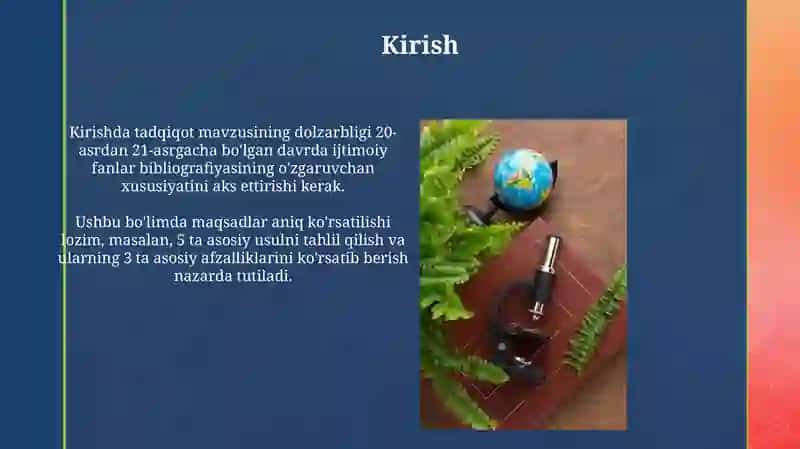 Ijtimoiy fanlar sohasidagi bibliografik manbalarni tizimlashtirish usullari 3