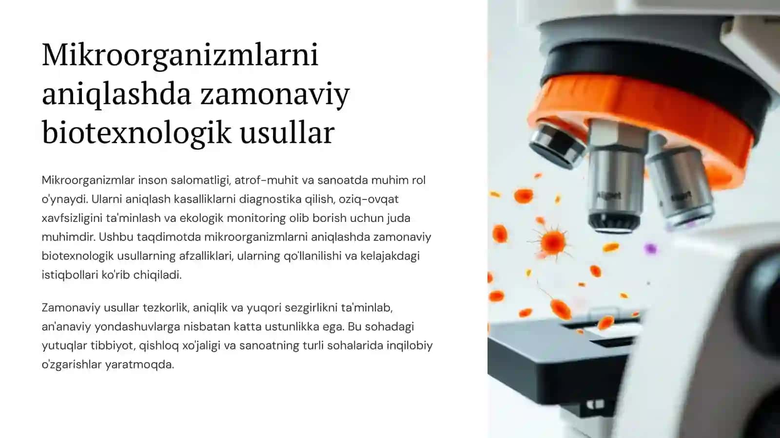 Mikroorganizmlarni aniqlashda zamonaviy biotexnologik usullar 3