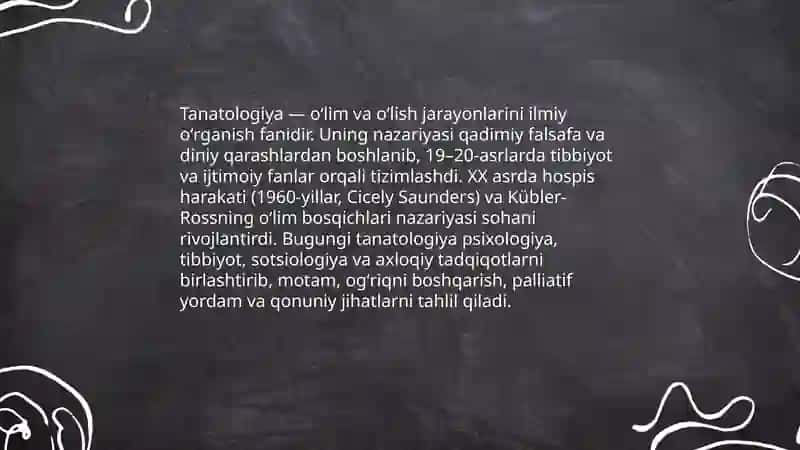 Tanatalogiya 3