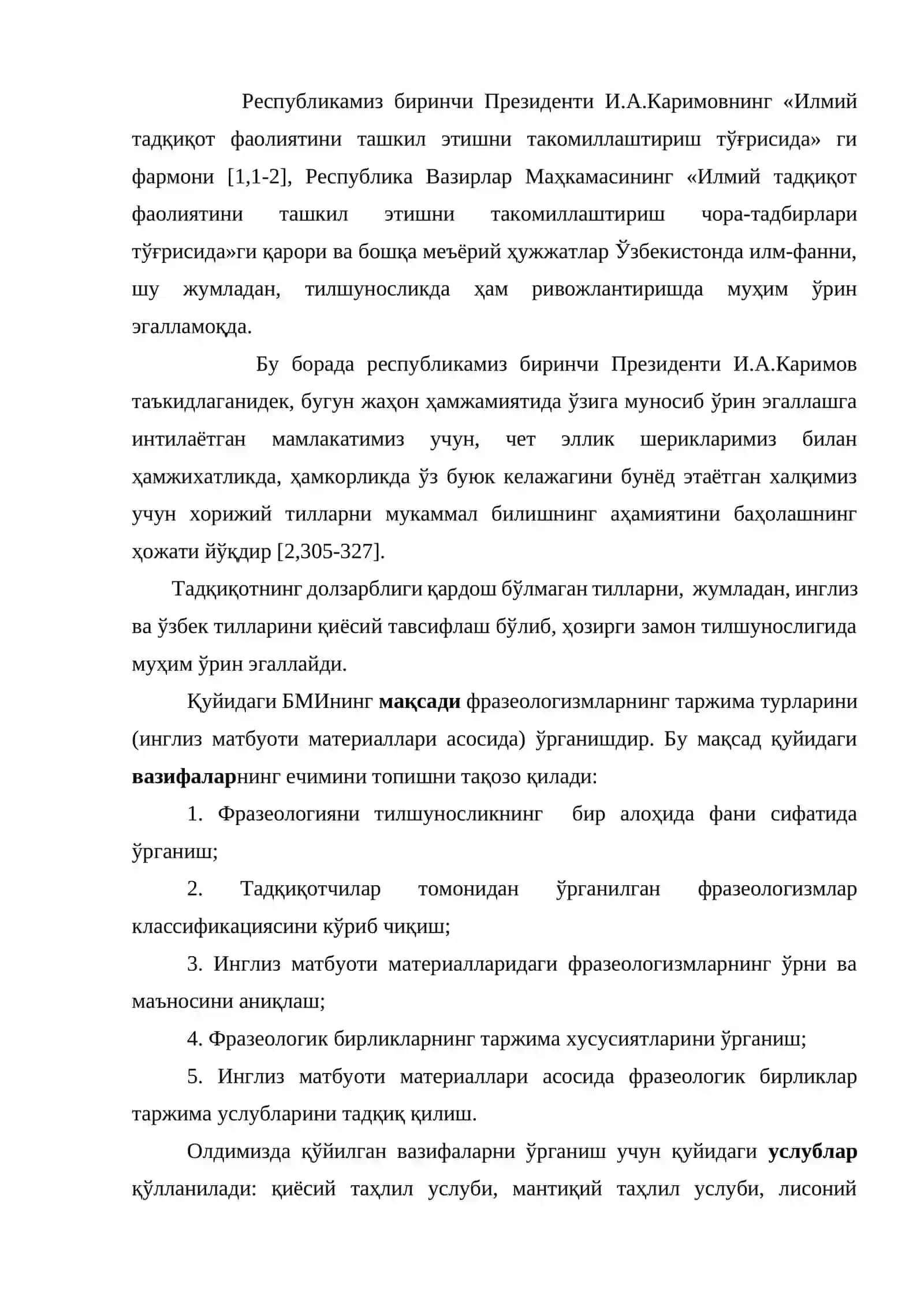 Замонавий инглиз матбуоти материалларида Фразеологик Бирликларнинг қўлланиш хусусиятлари 3