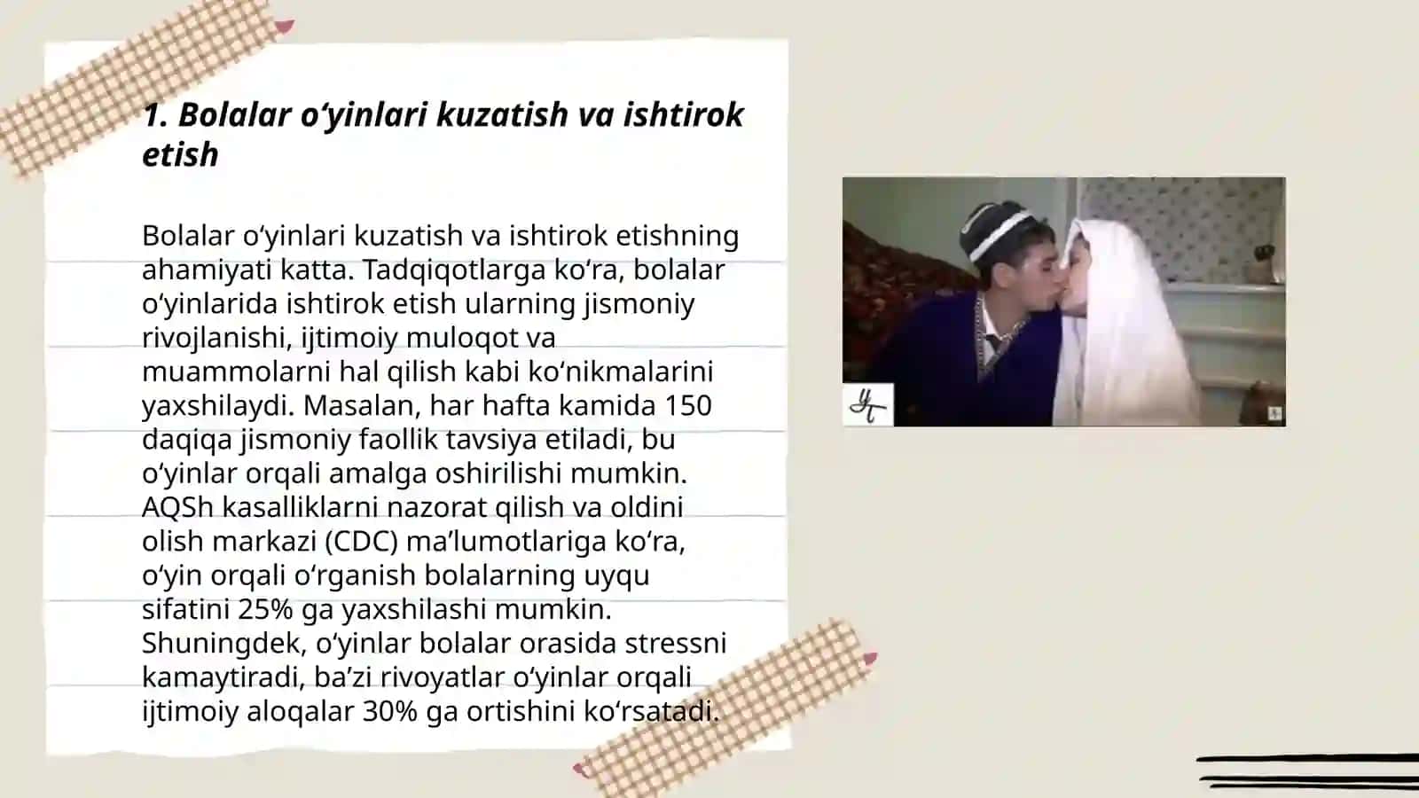 Bolalar oʻyinlari kuzatish va ishtirok etish 3