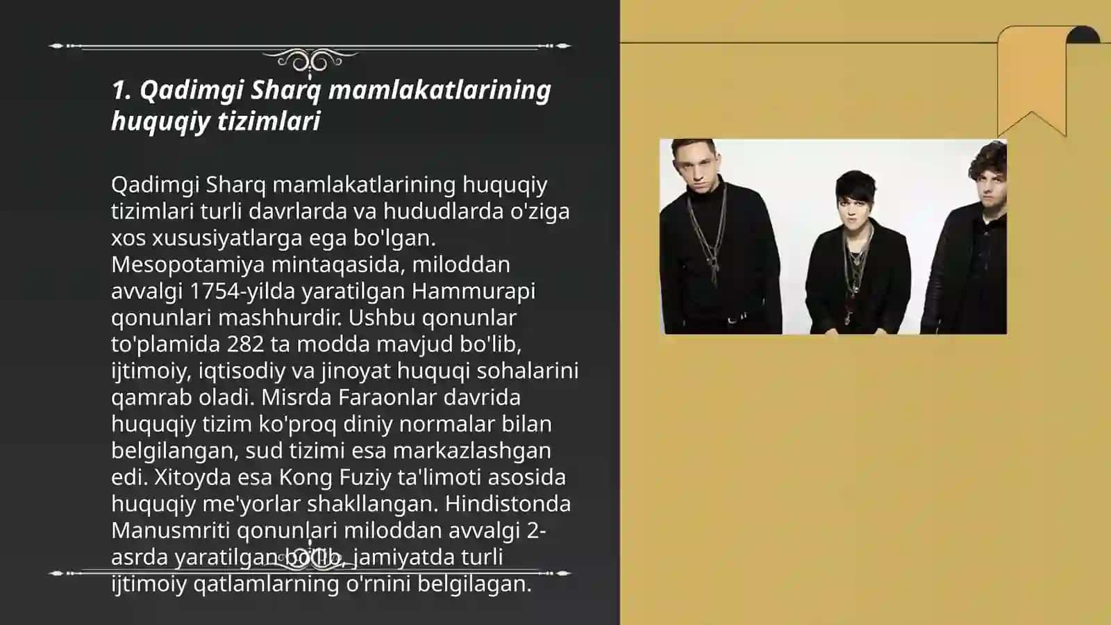 Qadimgi Sharq mamlakatlari davlati va huquqi rivojlanishining xususiyatlari 3