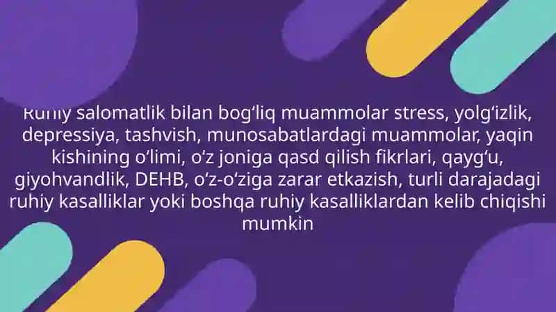 Ruhiy fiziologik omillar va ularning inson salomatligiga tasiri 3