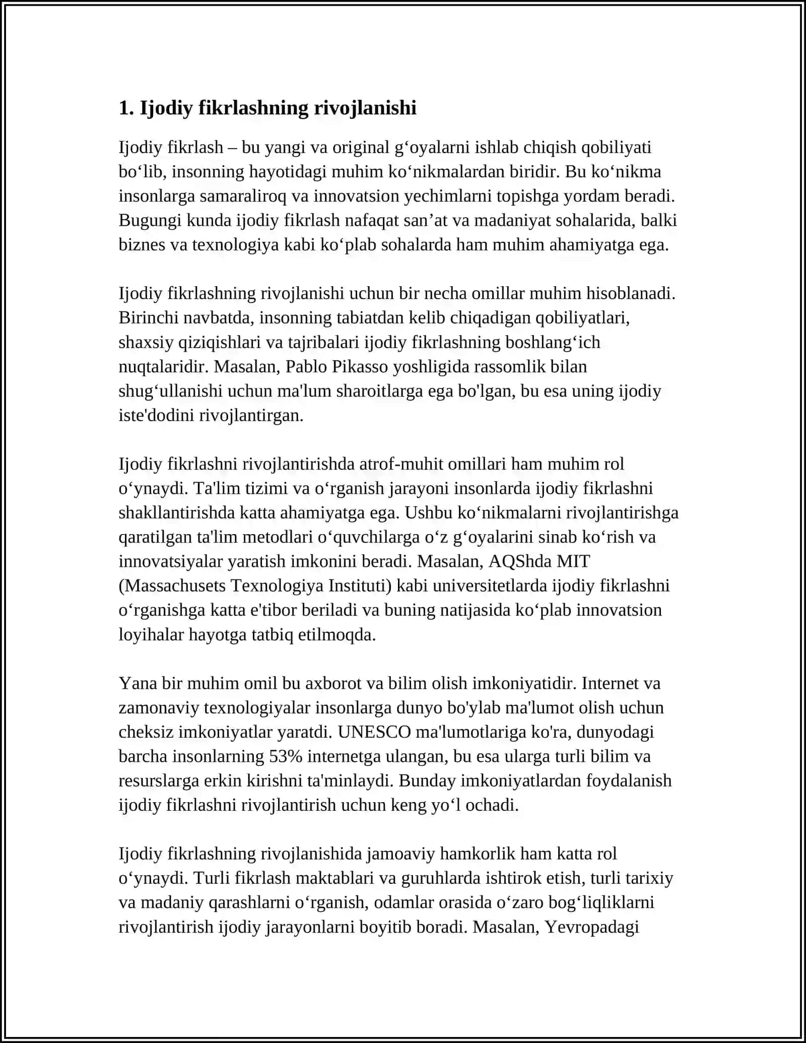 BOLALARDA QOBILIYATNING RIVOJLANISHI 3
