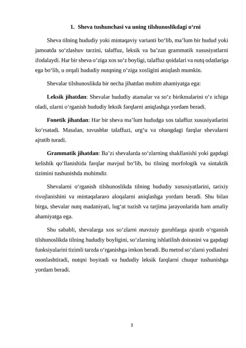 Shevalarga xos so‘zlarni mavzuiy guruhlarga bo‘lib o‘rganish 3