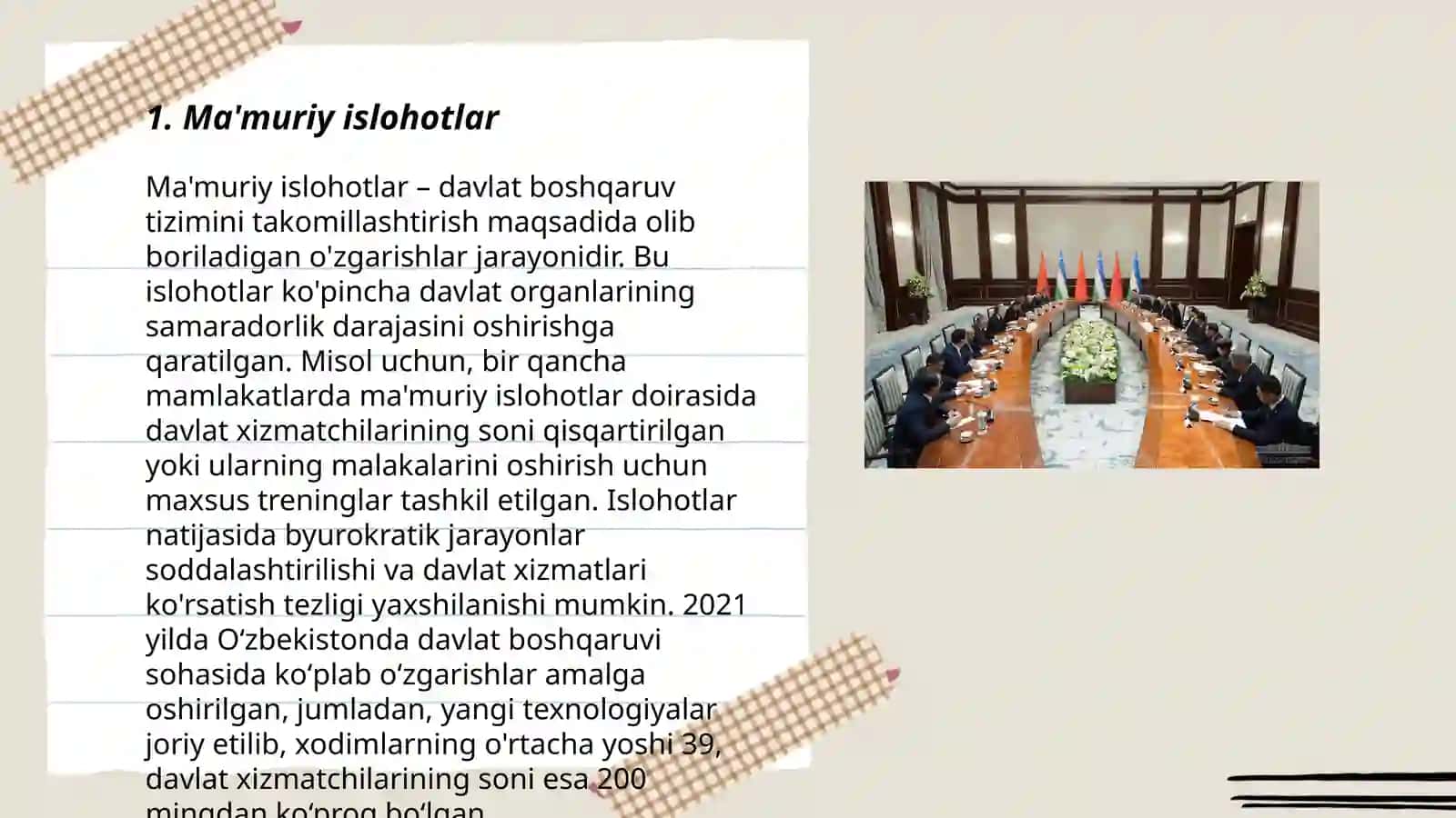 Ma'muriy islohotlar 3
