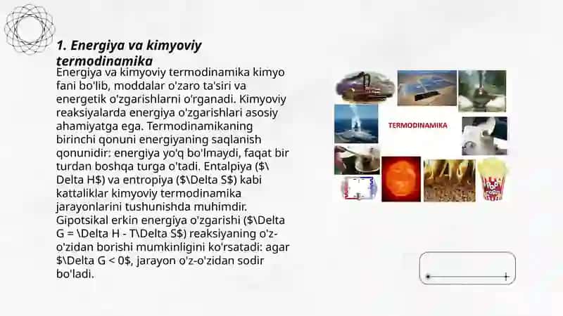 Kimyoviy termodinamika 3