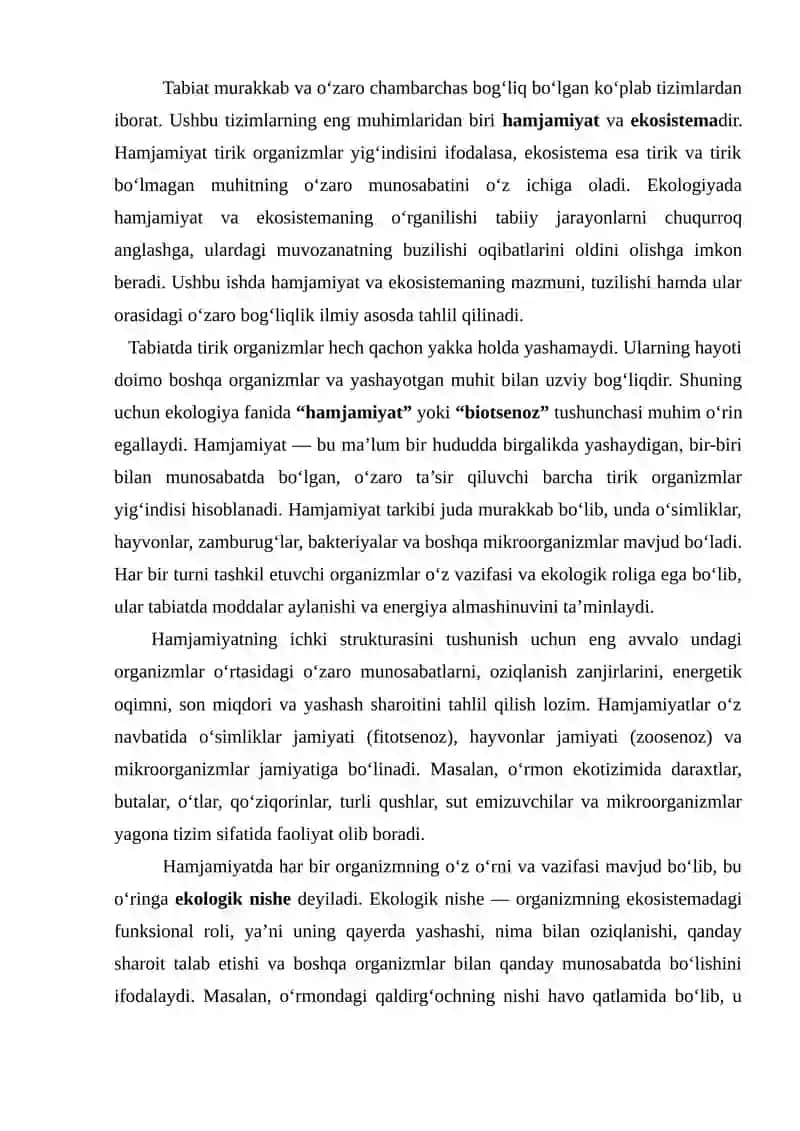 FARMASEVTIKA TA’LIM TADQIQOT INSTITUTI REFERAT 3