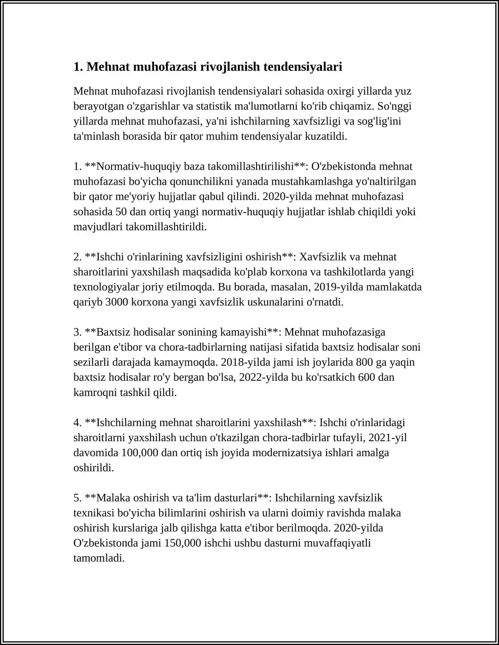 MEHNATNI MUHOFAZA QILISHNING ZAMONAVIY TEXNIKA, TEXNOLOGIYALAR 3