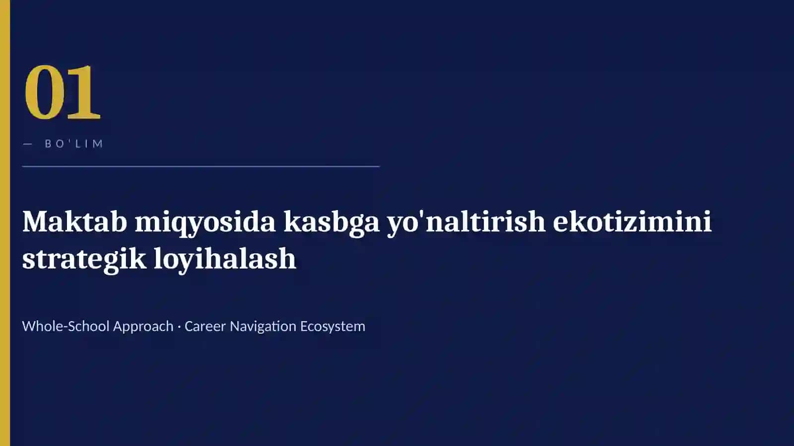 Maktabda kasbga yo'naltirish tizimini tashkil etish va natijadorlik monitoringi 3