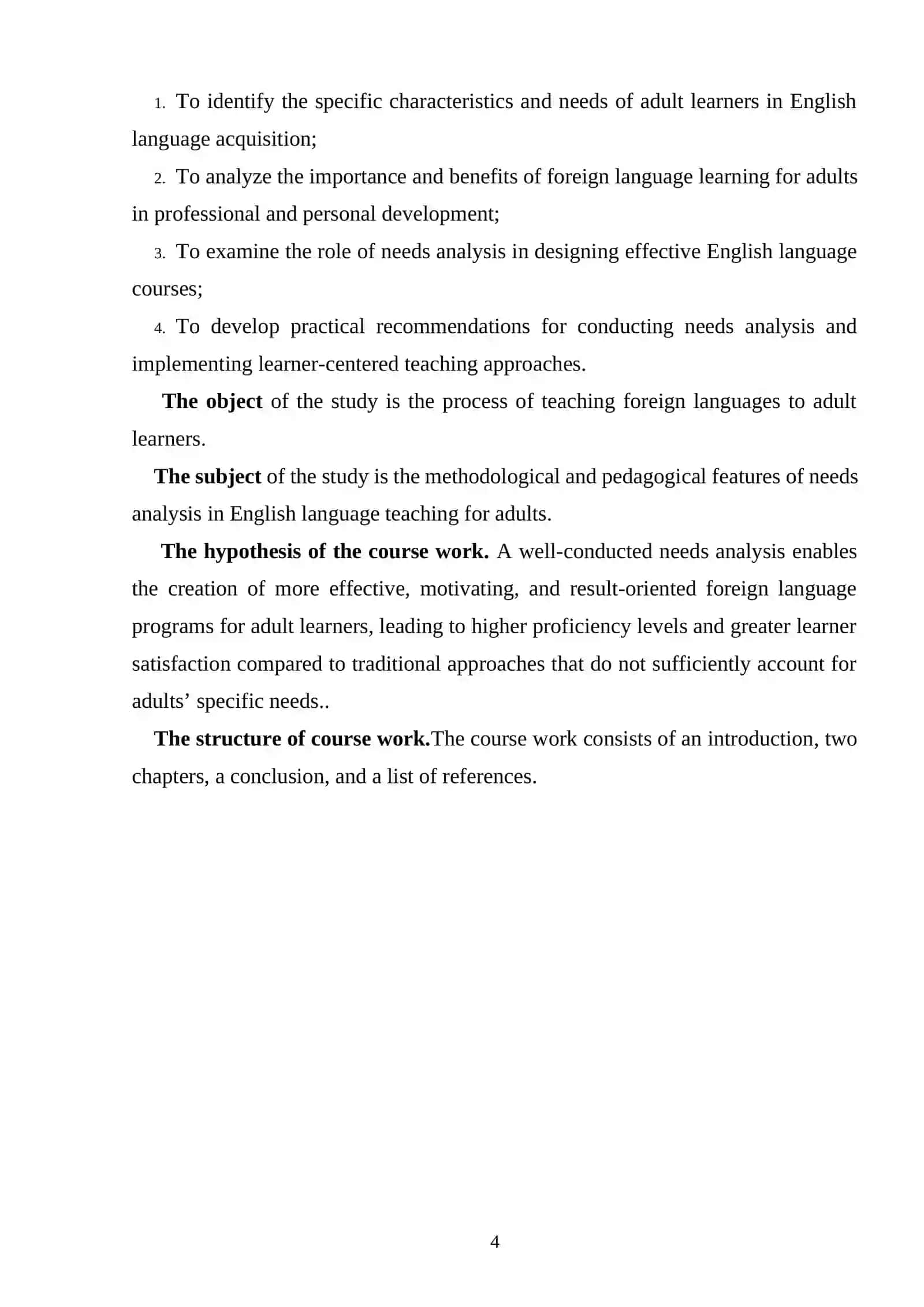 Needs analysis for adult learners 3