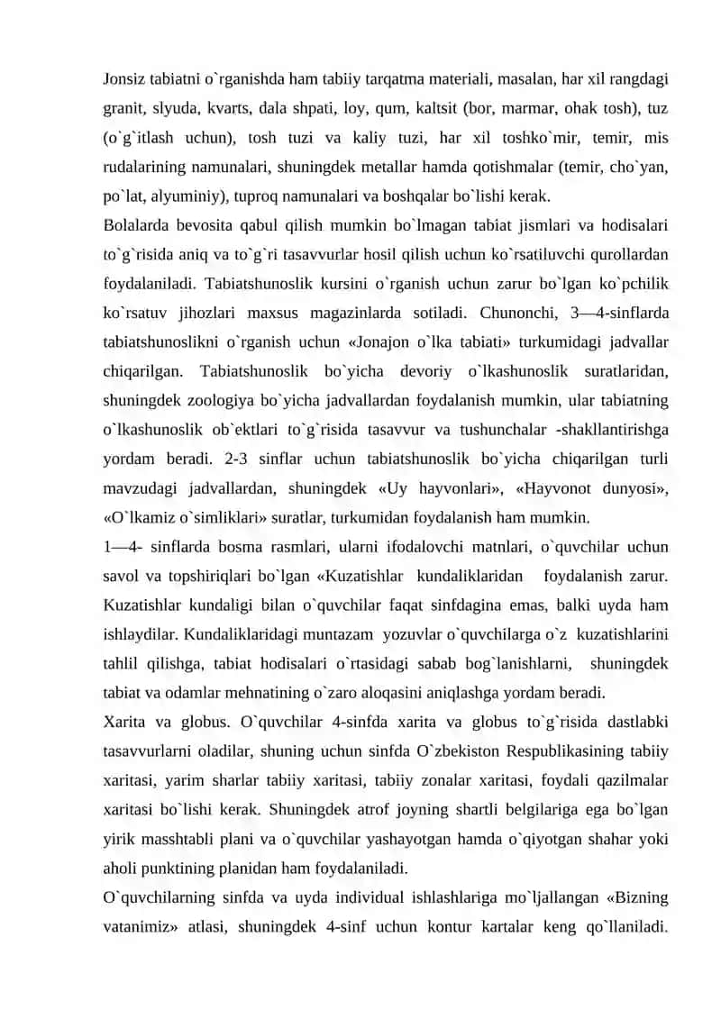 Tabiatshunoslik Darslari 3